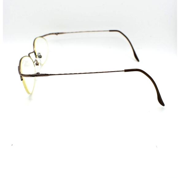 Yves Saint Laurent 4123 Y386 53-20-135 Half Rim Eyeglass FRAMES ONLY - VERY GOOD - Picture 7 of 10